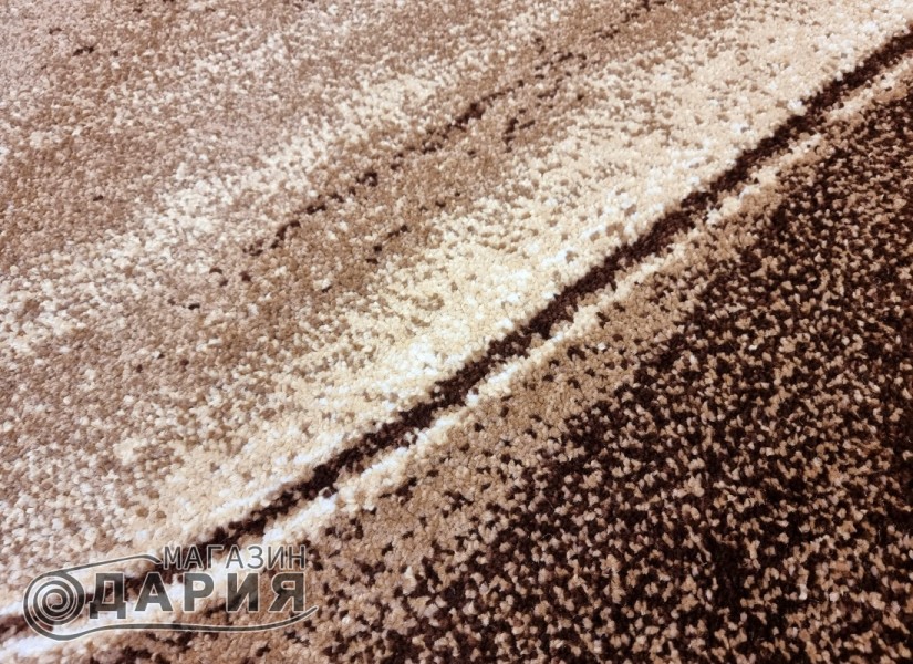 Тъкан килим MAGNOLIA 097 d.beige/beige кръг